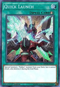 Quick Launch [MP18-EN139] Secret Rare | Exor Games Truro