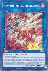 Heavymetalfoes Electrumite [MP18-EN229] Secret Rare | Exor Games Truro