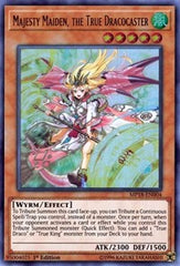 Majesty Maiden, the True Dracocaster [MP18-EN004] Ultra Rare | Exor Games Truro