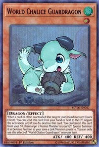 World Chalice Guardragon [MP18-EN047] Ultra Rare | Exor Games Truro