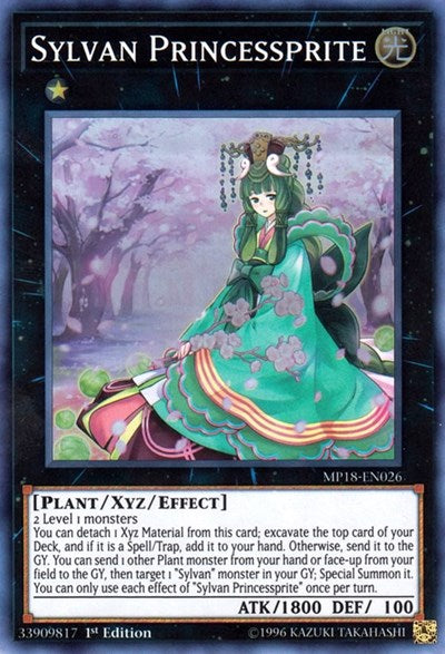 Sylvan Princessprite [MP18-EN026] Super Rare | Exor Games Truro