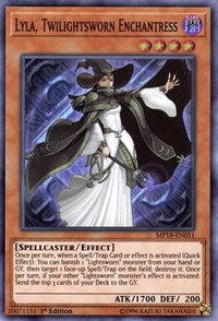 Lyla, Twilightsworn Enchantress [MP18-EN051] Super Rare | Exor Games Truro