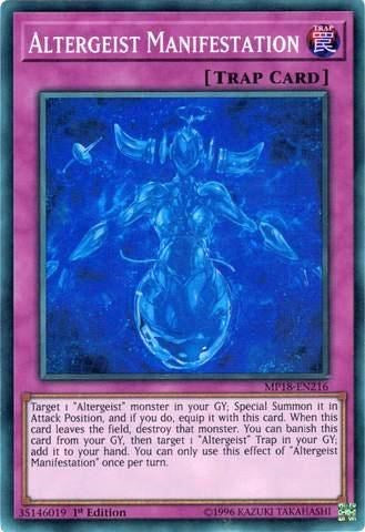 Altergeist Manifestation [MP18-EN216] Super Rare | Exor Games Truro