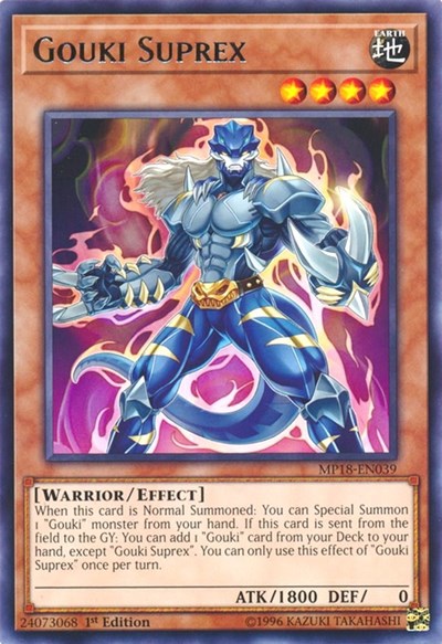 Gouki Suprex [MP18-EN039] Rare | Exor Games Truro