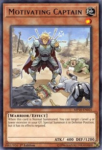 Motivating Captain [MP18-EN055] Rare | Exor Games Truro