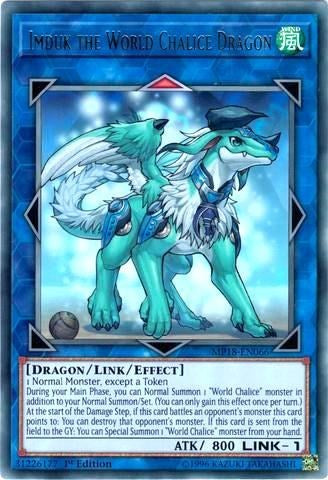 Imduk the World Chalice Dragon [MP18-EN066] Rare | Exor Games Truro