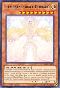 Elemental Grace Doriado [MP18-EN128] Rare | Exor Games Truro
