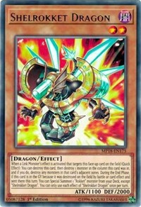 Shelrokket Dragon [MP18-EN175] Rare | Exor Games Truro