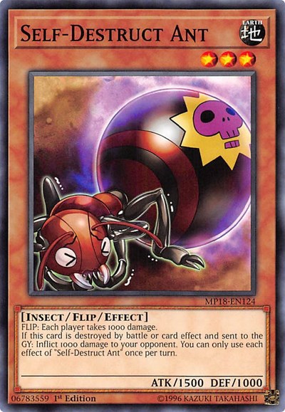 Self-Destruct Ant [MP18-EN124] Common | Exor Games Truro