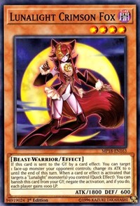 Lunalight Crimson Fox [MP18-EN163] Common | Exor Games Truro