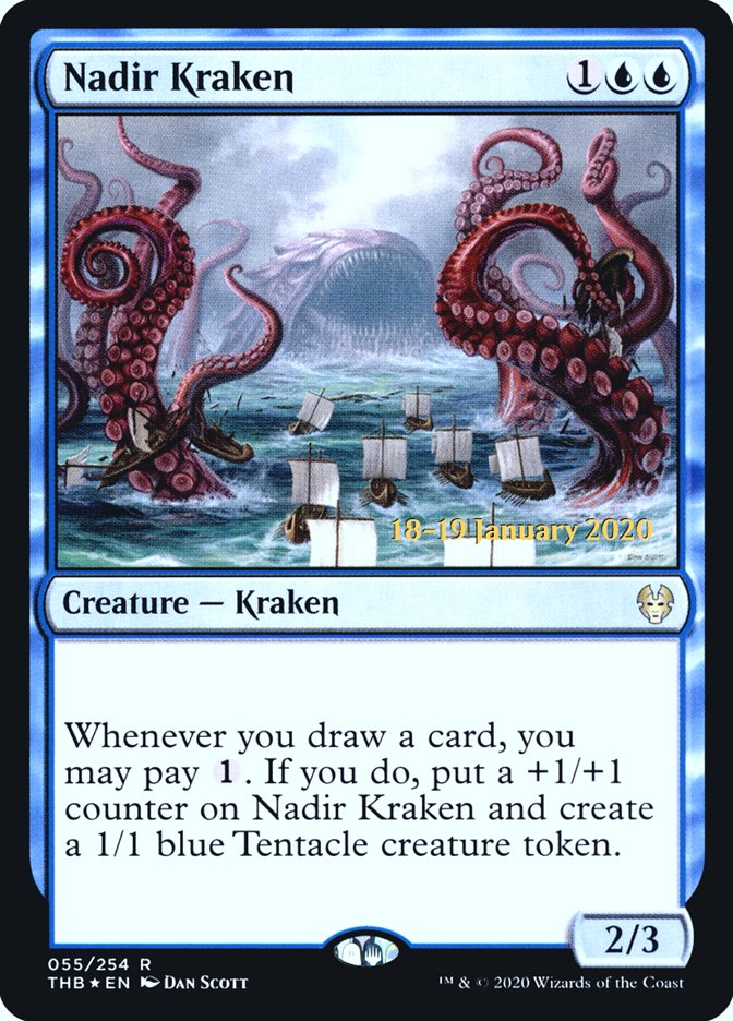 Nadir Kraken [Theros Beyond Death Prerelease Promos] | Exor Games Truro