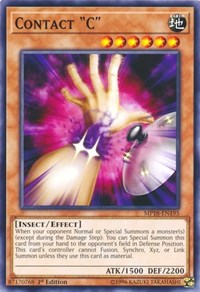Contact "C" [MP18-EN195] Common | Exor Games Truro