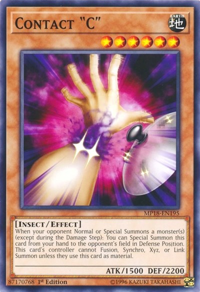 Contact "C" [MP18-EN195] Common | Exor Games Truro