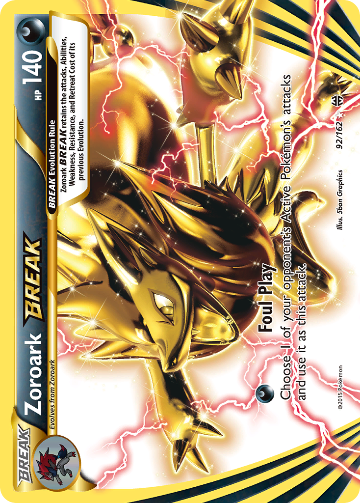 Zoroark BREAK (92/162) [XY: BREAKthrough] | Exor Games Truro