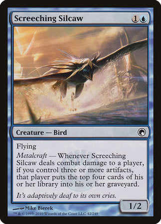 Screeching Silcaw [Scars of Mirrodin] | Exor Games Truro