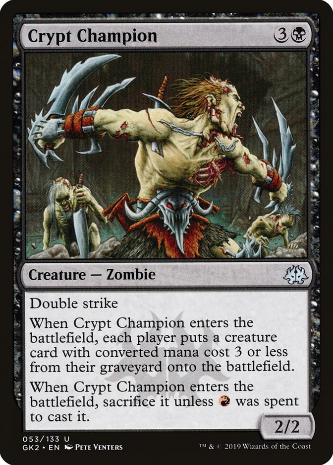 Crypt Champion [Ravnica Allegiance Guild Kit] | Exor Games Truro