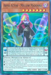 Abyss Actor - Mellow Madonna [LED3-EN045] Super Rare | Exor Games Truro