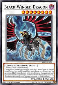 Black-Winged Dragon [LED3-EN028] Common | Exor Games Truro