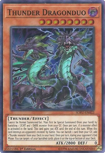 Thunder Dragonduo [SOFU-EN022] Super Rare | Exor Games Truro