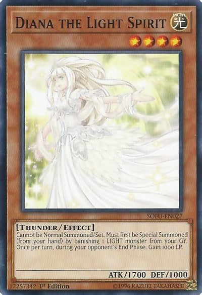 Diana the Light Spirit [SOFU-EN027] Common | Exor Games Truro