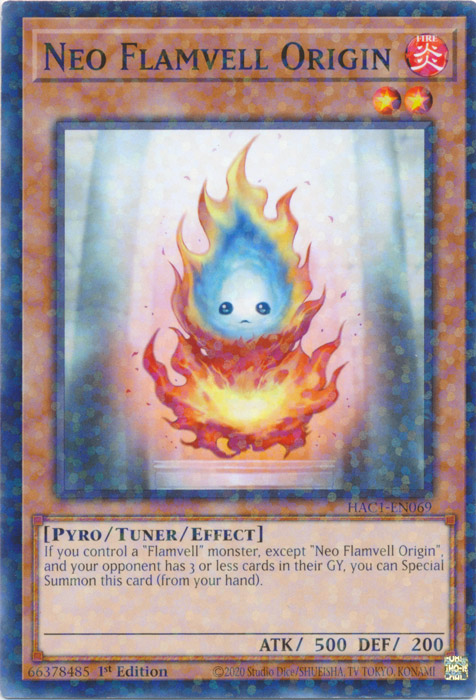 Neo Flamvell Origin (Duel Terminal) [HAC1-EN069] Common | Exor Games Truro