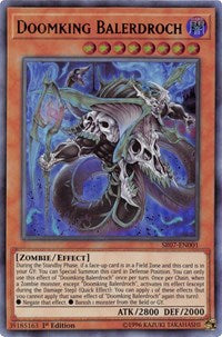 Doomking Balerdroch [SR07-EN001] Ultra Rare | Exor Games Truro