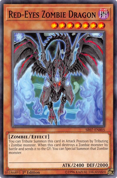 Red-Eyes Zombie Dragon [SR07-EN005] Common | Exor Games Truro