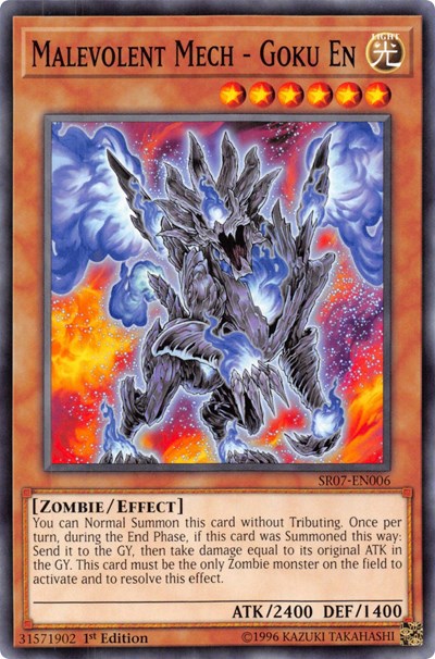 Malevolent Mech - Goku En [SR07-EN006] Common | Exor Games Truro