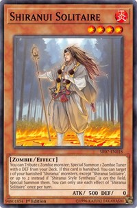 Shiranui Solitaire [SR07-EN018] Common | Exor Games Truro