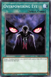 Overpowering Eye [SR07-EN026] Common | Exor Games Truro