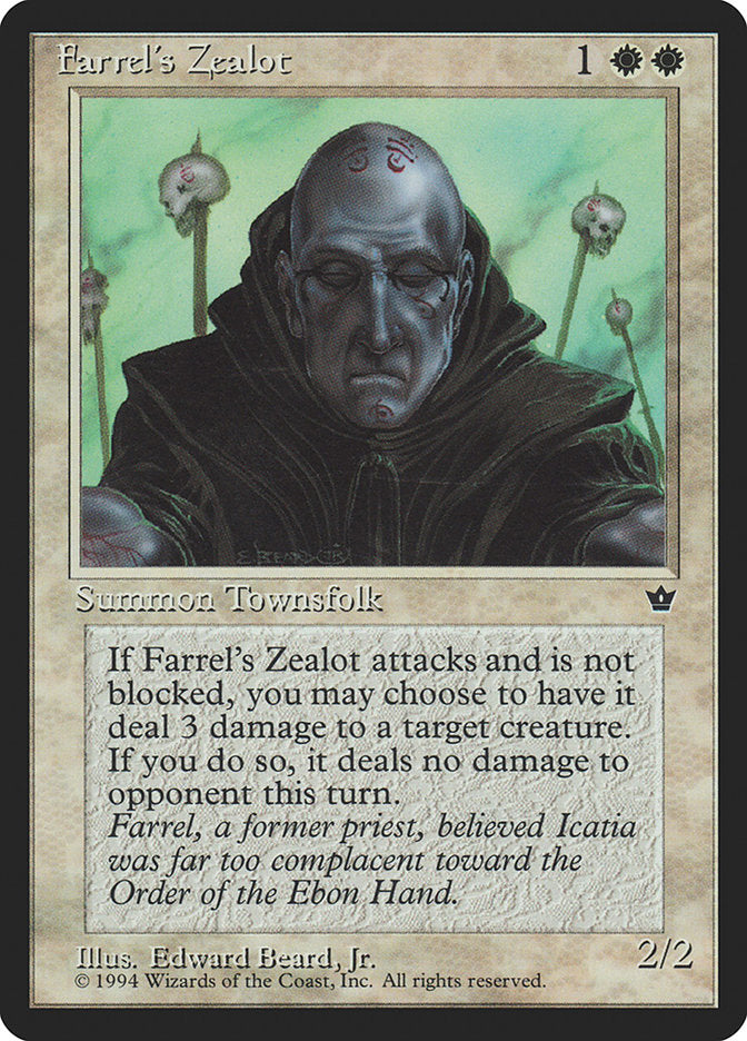 Farrel's Zealot (Edward P. Beard, Jr.) [Fallen Empires] | Exor Games Truro