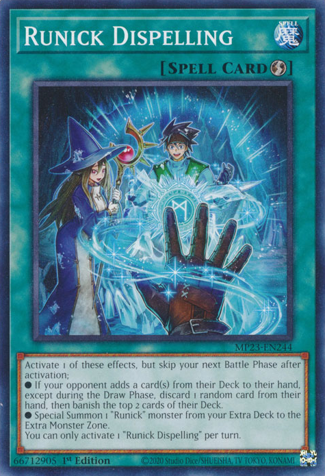 Runick Dispelling [MP23-EN244] Common | Exor Games Truro