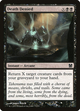 Death Denied [Modern Masters] | Exor Games Truro
