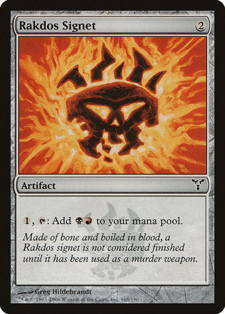 Rakdos Signet [Dissension] | Exor Games Truro