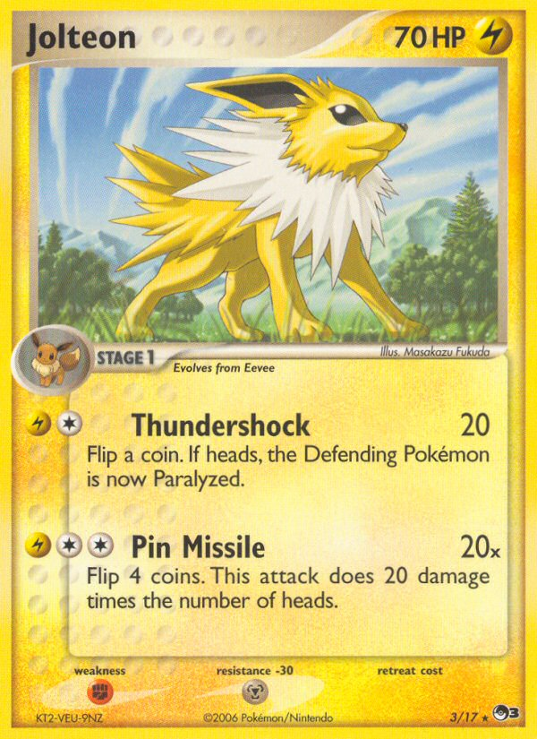 Jolteon (3/17) [POP Series 3] | Exor Games Truro