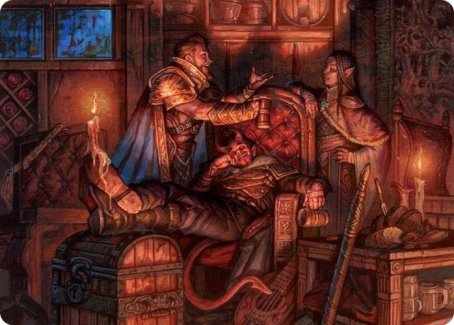 Long Rest Art Card [Dungeons & Dragons: Adventures in the Forgotten Realms Art Series] | Exor Games Truro