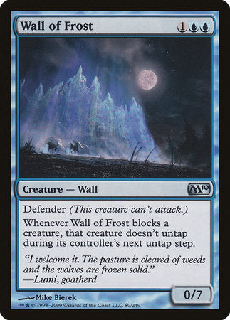 Wall of Frost [Magic 2010] | Exor Games Truro