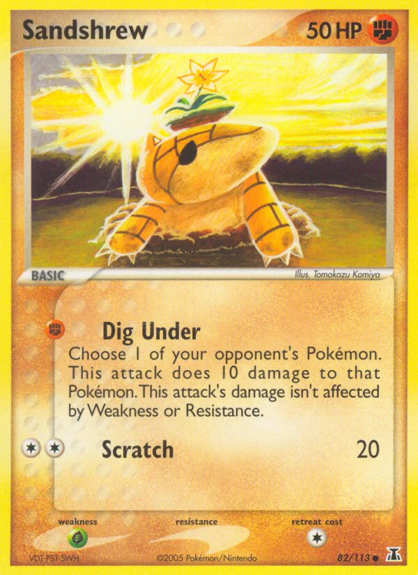 Sandshrew (82/113) [EX: Delta Species] | Exor Games Truro