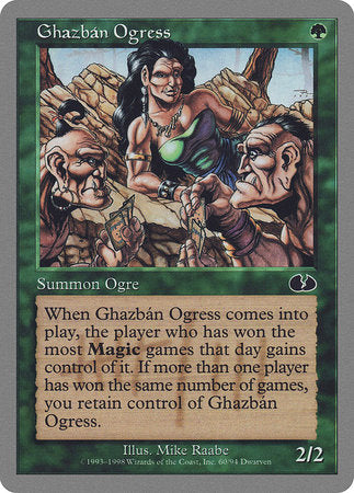 Ghazban Ogress [Unglued] | Exor Games Truro