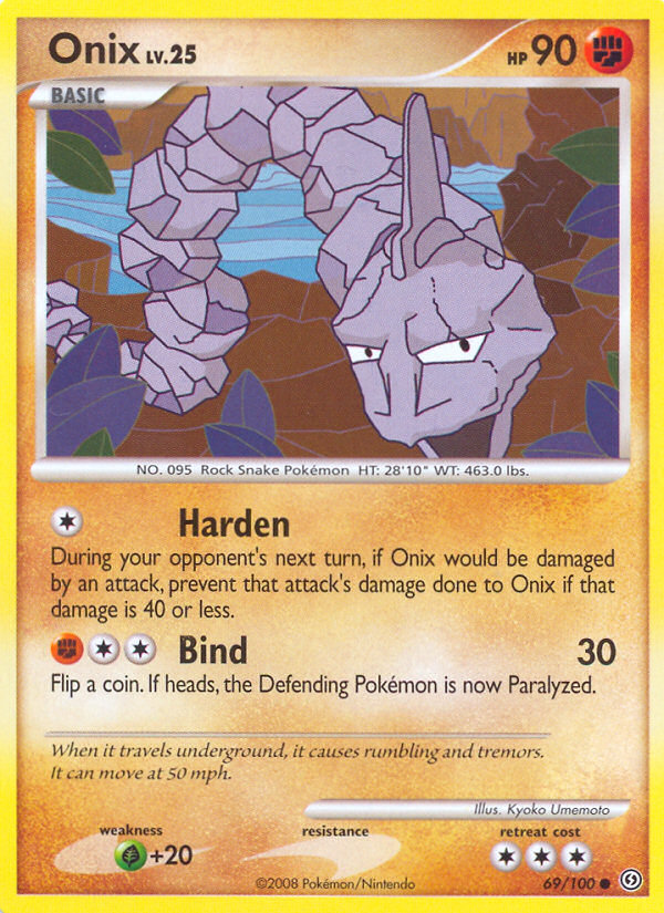 Onix (69/100) [Diamond & Pearl: Stormfront] | Exor Games Truro