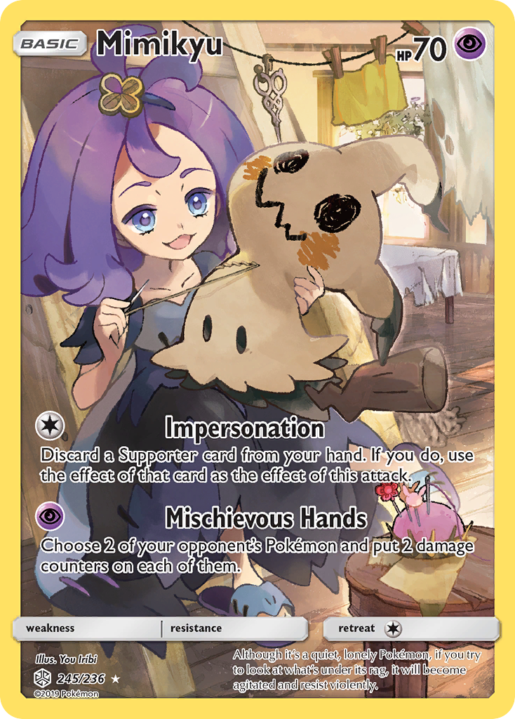 Mimikyu (245/236) [Sun & Moon: Cosmic Eclipse] | Exor Games Truro