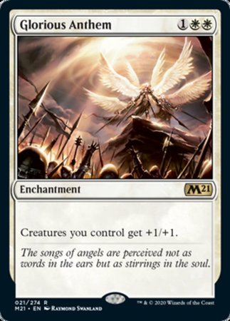 Glorious Anthem [Core Set 2021] | Exor Games Truro