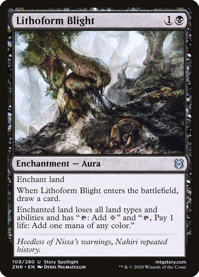 Lithoform Blight [Zendikar Rising] | Exor Games Truro