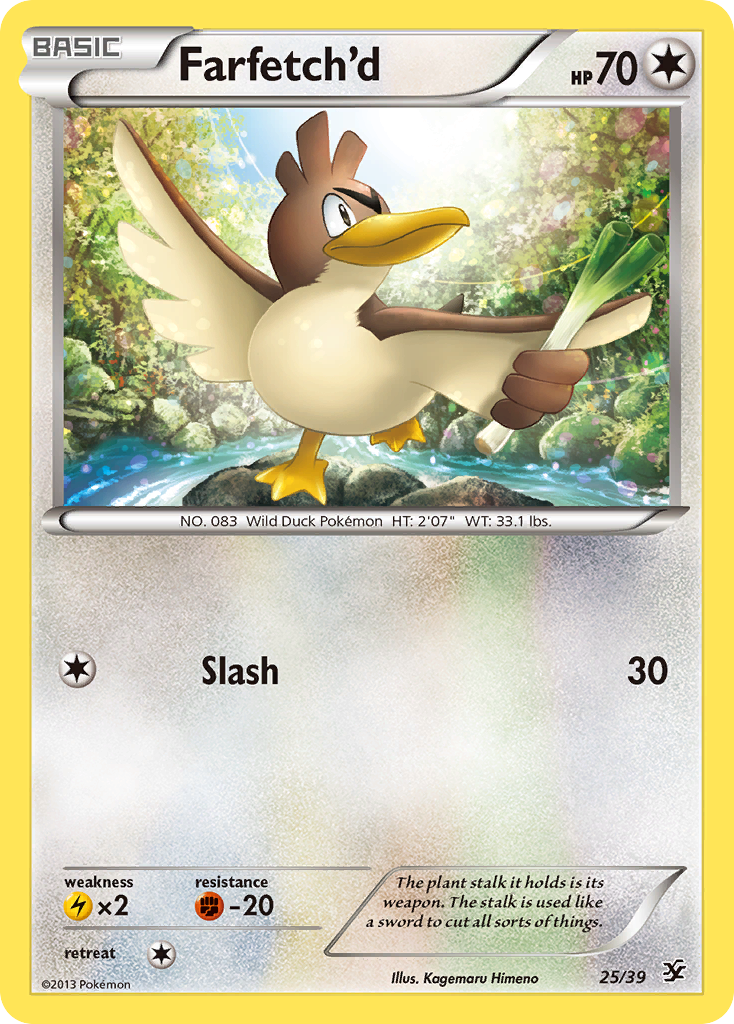 Farfetch'd (25/39) [XY: Kalos Starter Set] | Exor Games Truro