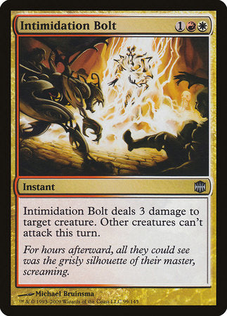 Intimidation Bolt [Alara Reborn] | Exor Games Truro