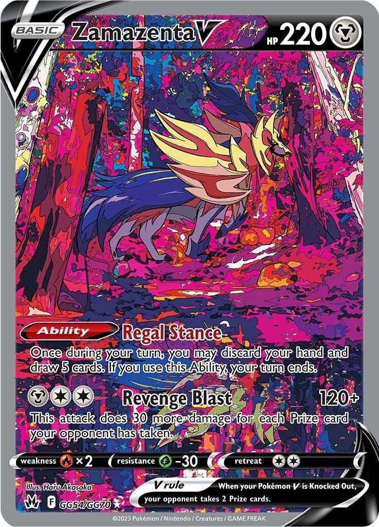 Zamazenta V (GG54/GG70) [Sword & Shield: Crown Zenith] | Exor Games Truro