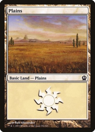 Plains (230) [Theros] | Exor Games Truro