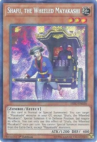 Shafu, the Wheeled Mayakashi [HISU-EN030] Secret Rare | Exor Games Truro