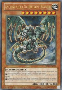 Ancient Gear Gadjiltron Dragon (Oversized) (Machine Madness) [SD10-EN001] Promo | Exor Games Truro