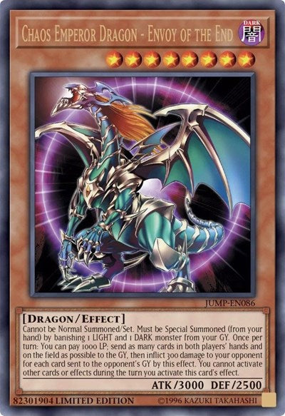 Chaos Emperor Dragon - Envoy of the End [JUMP-EN086] Ultra Rare | Exor Games Truro